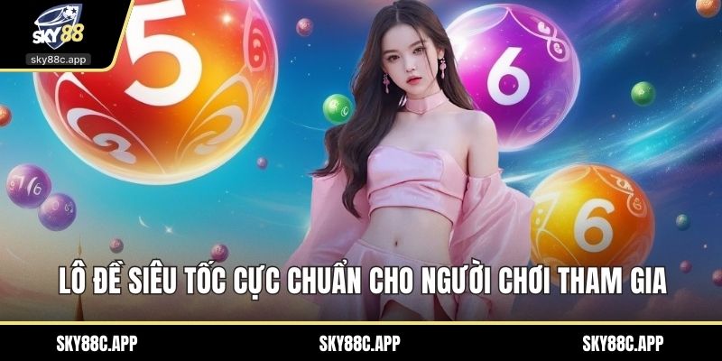Lô đề siêu tốc cực chuẩn cho người chơi tham gia
