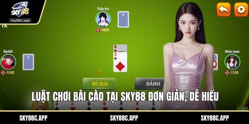 Luật chơi bài cào tại Sky88 đơn giản, dễ hiểu