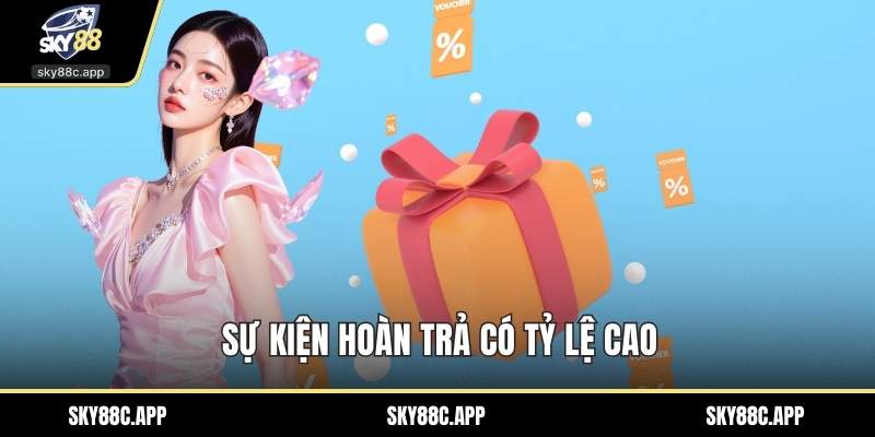 Sự kiện hoàn trả có tỷ lệ cao