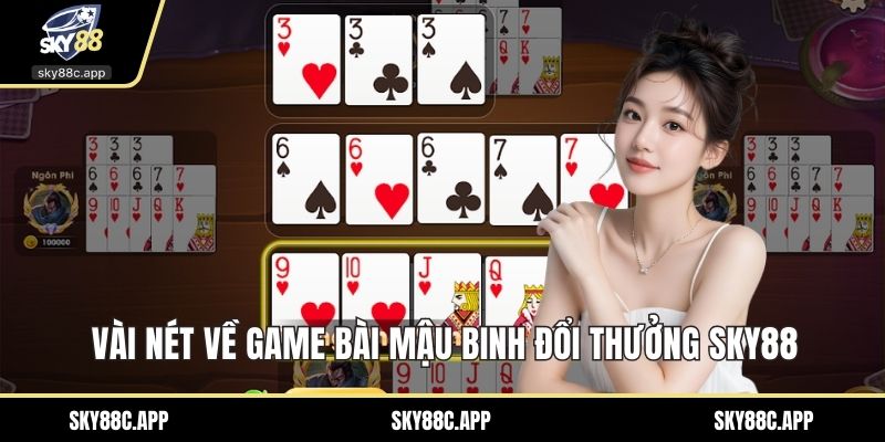 Vài nét về game bài mậu binh đổi thưởng Sky88